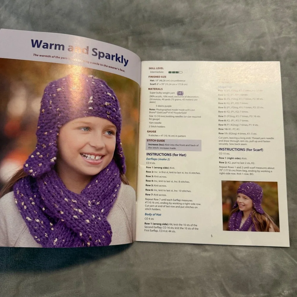 Hats & Scarves for Kids Knitting‎ Pattern Book – 36 Designs by Rita Weiss